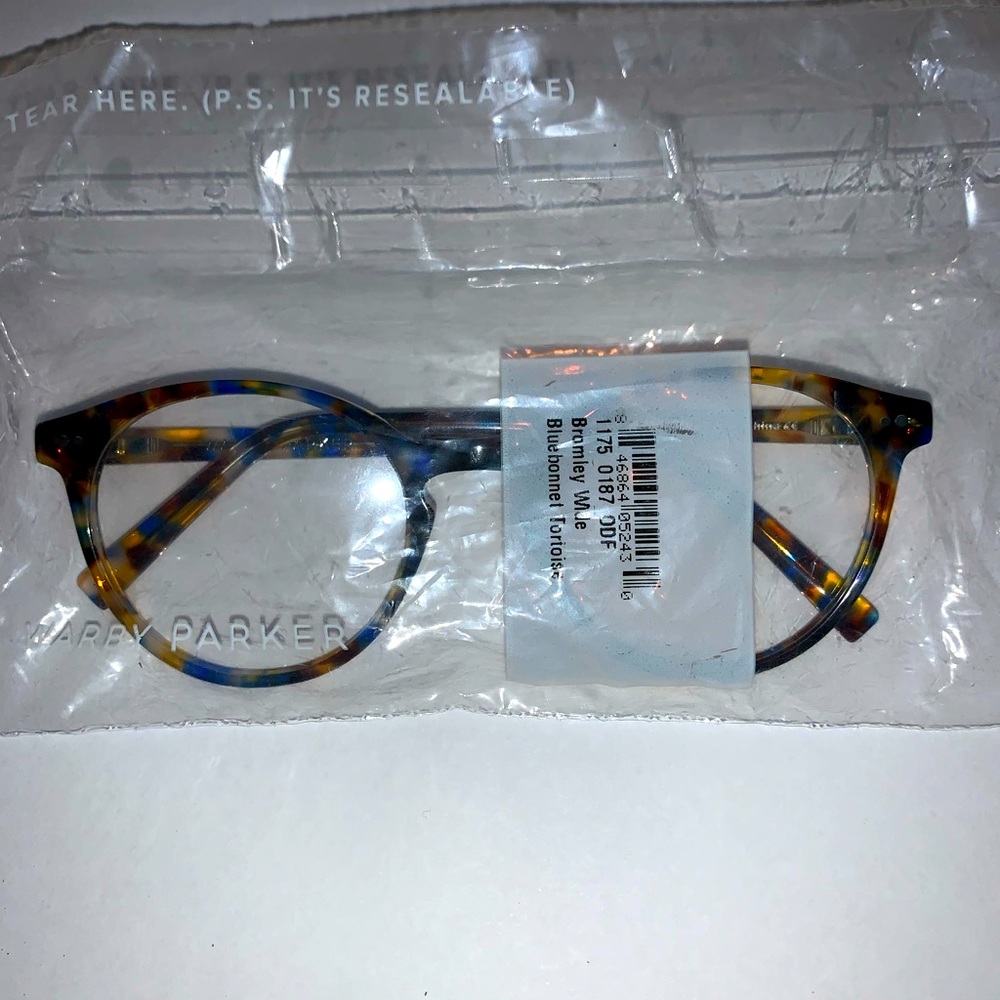 Warby Parker bromley bluebonnet tortoise